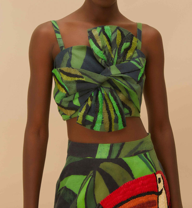 FARM Rio Coconut Tree Flow Top