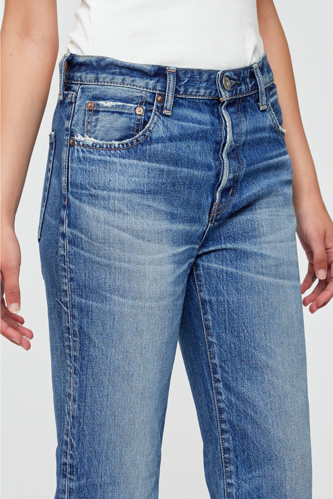 Moussy Vintage Sumterville Straight - 110 Blue