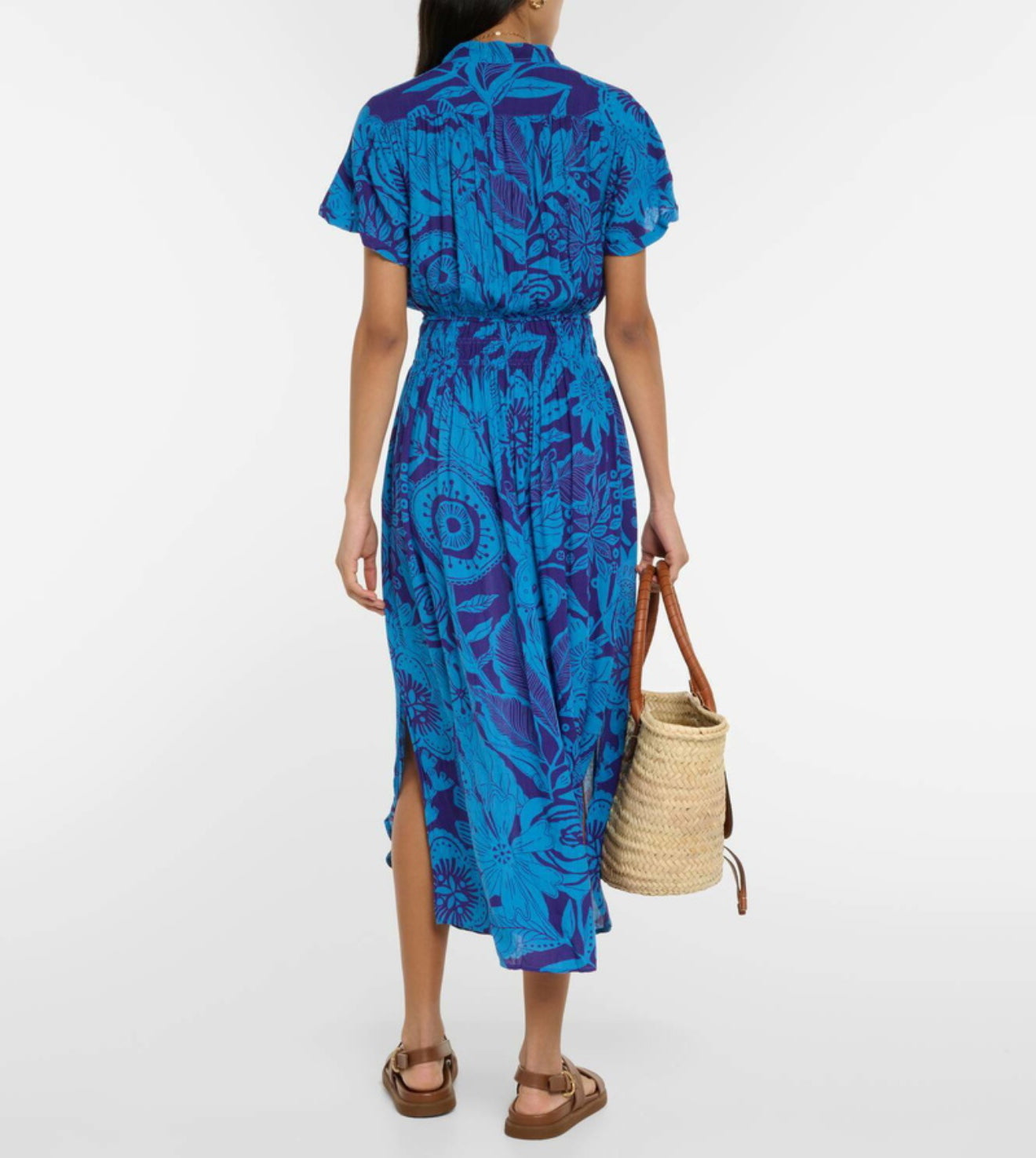 Poupette St. Barth Becky Dress - Blue Gauguin