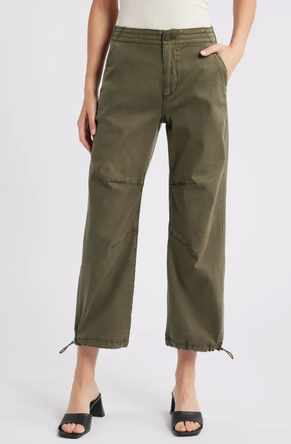 Paige Reid Pants - Vintage Green