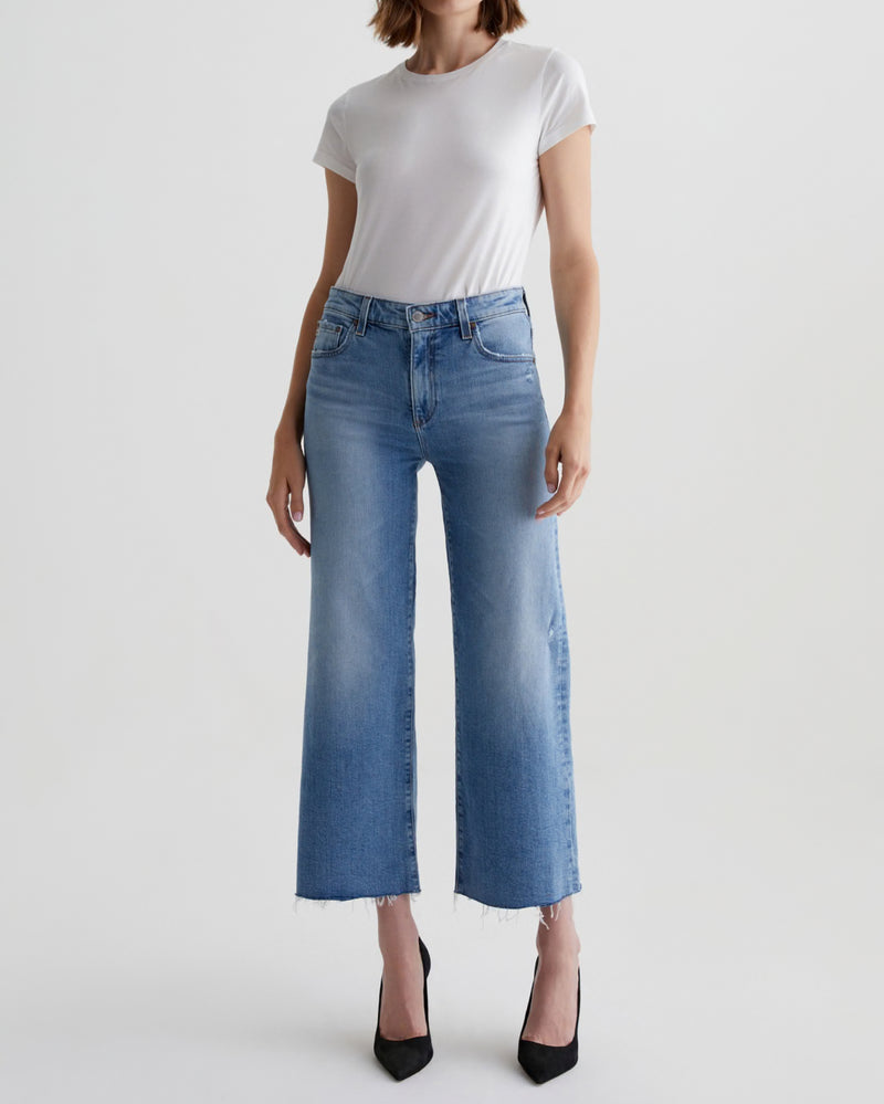 AG Jeans Saige Wide Leg Crop - 18 Years Oslo