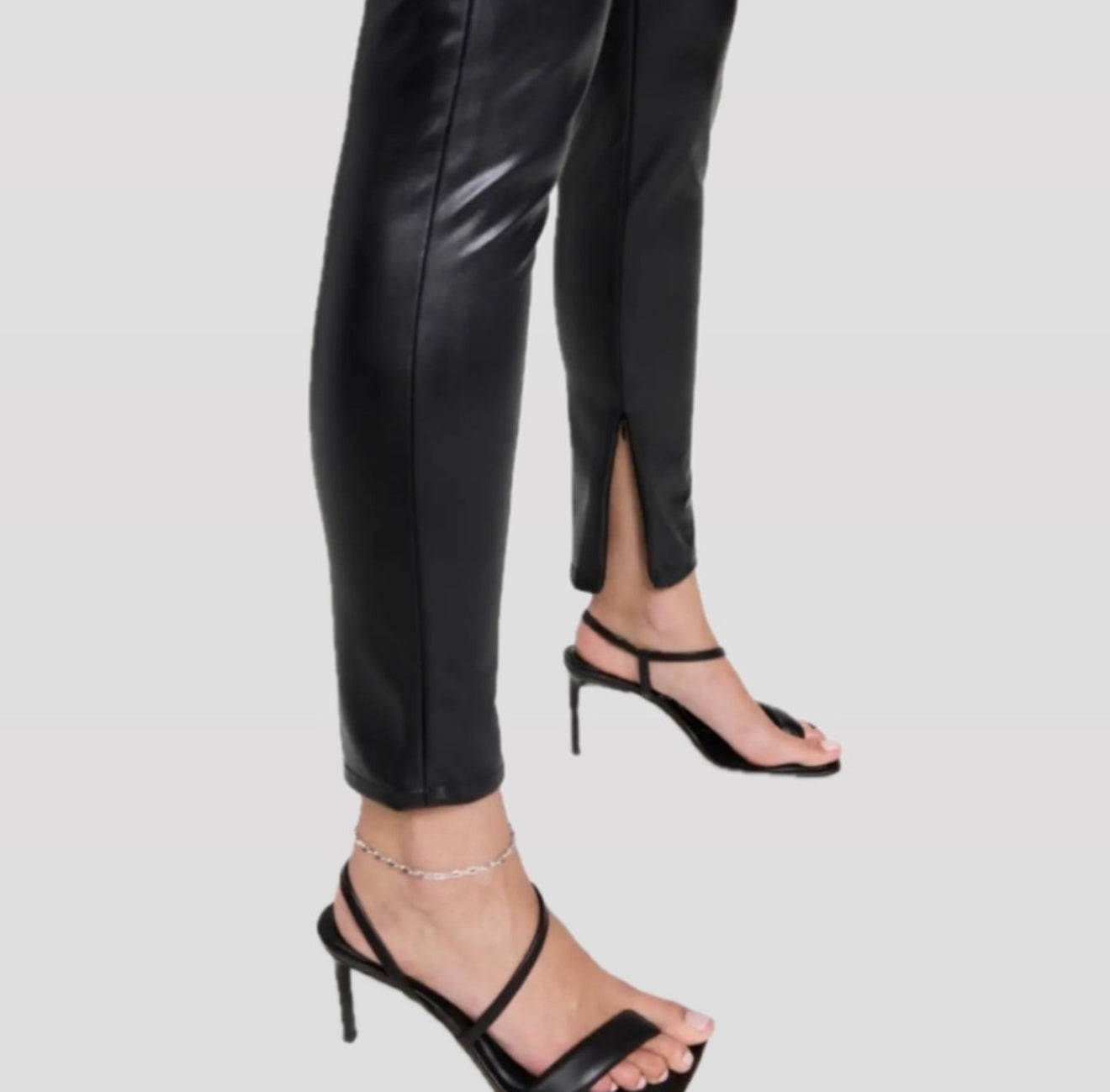 Velvet by Graham & Spencer Berdine Faux Leather Legging - Black