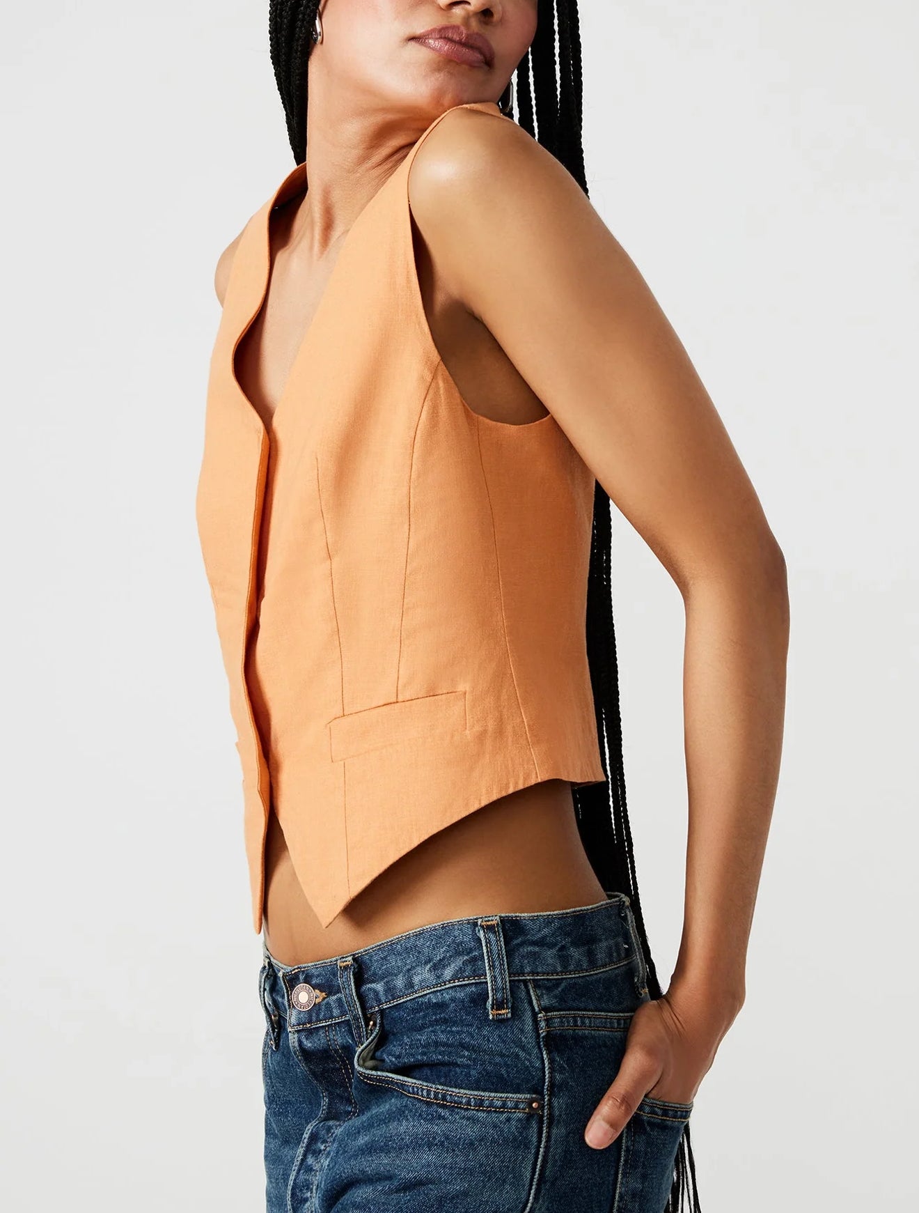 Steve Madden Selene Vest - Caramel