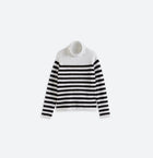 Velvet by Graham & Spencer Yvie Sweater - Platinum/Black
