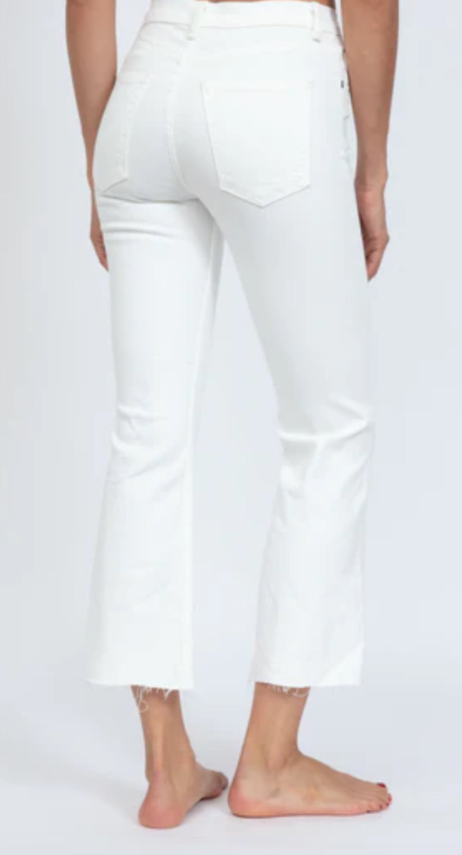 ASKK NY The Geek Crop Flare - Ivory