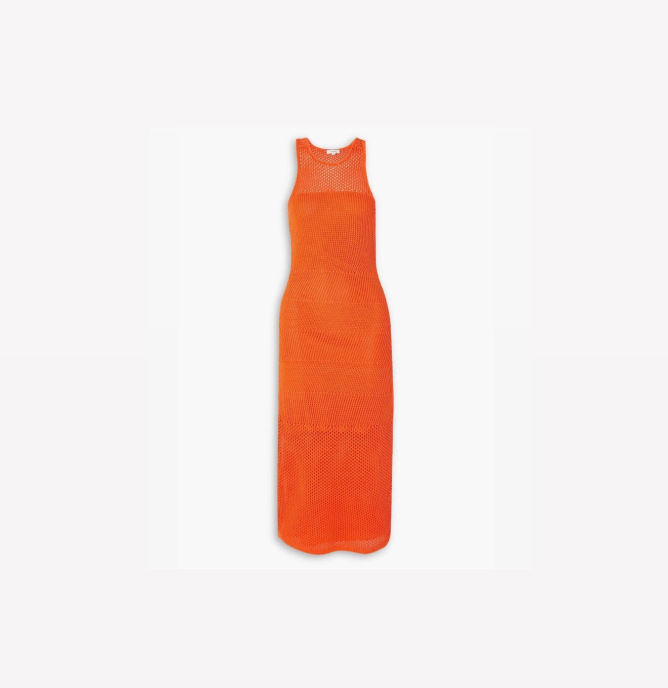 A.L.C. Roland Crochet Sheath Dress - Clementine Orange