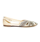 Meher Kakalia Queen Doris Sling-Back - Champagne