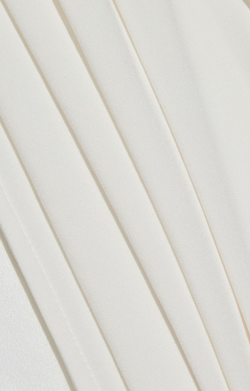 IRO Charlos Pleated Top - White