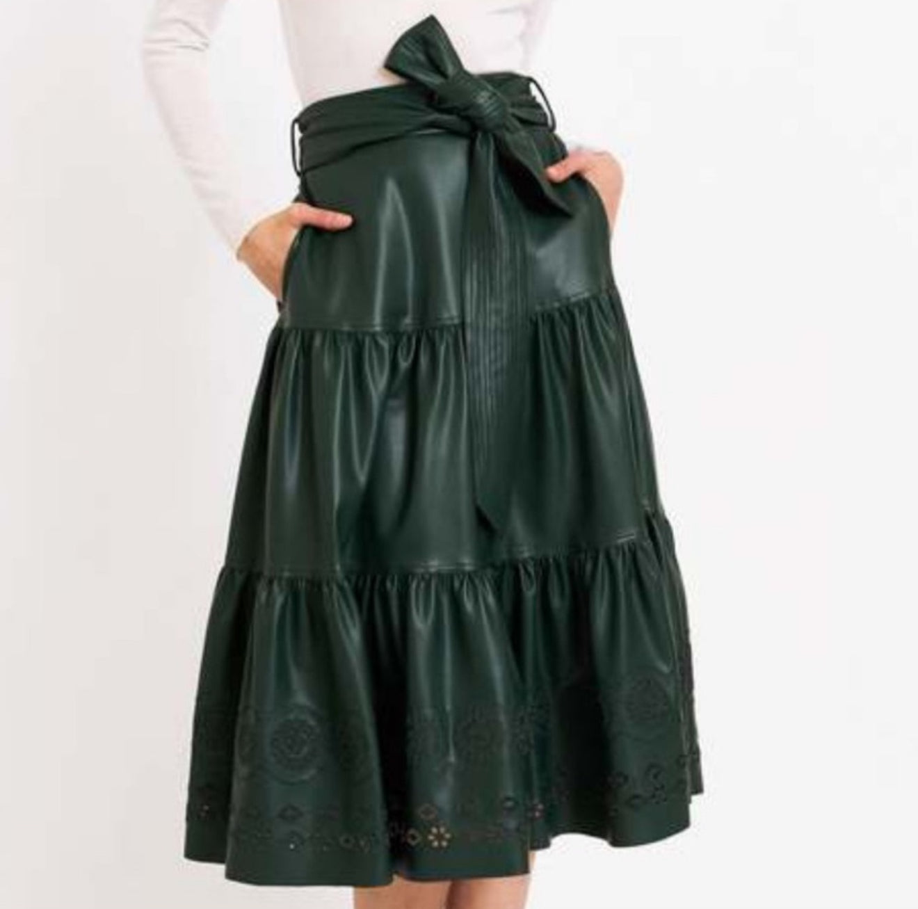 Christy Lynn Lori Skirt - Juniper