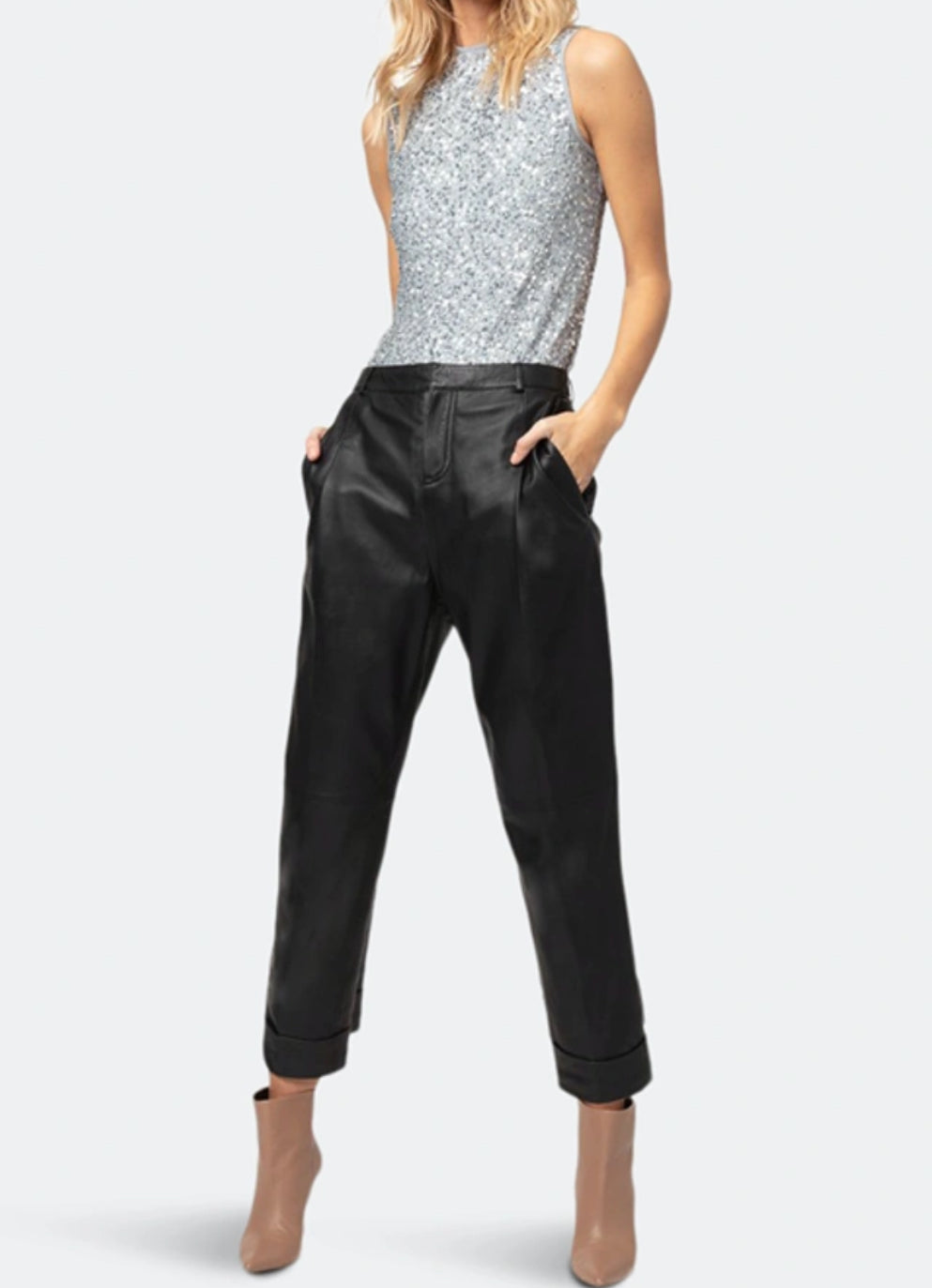 AS by DF Nova Mini Sequin Top