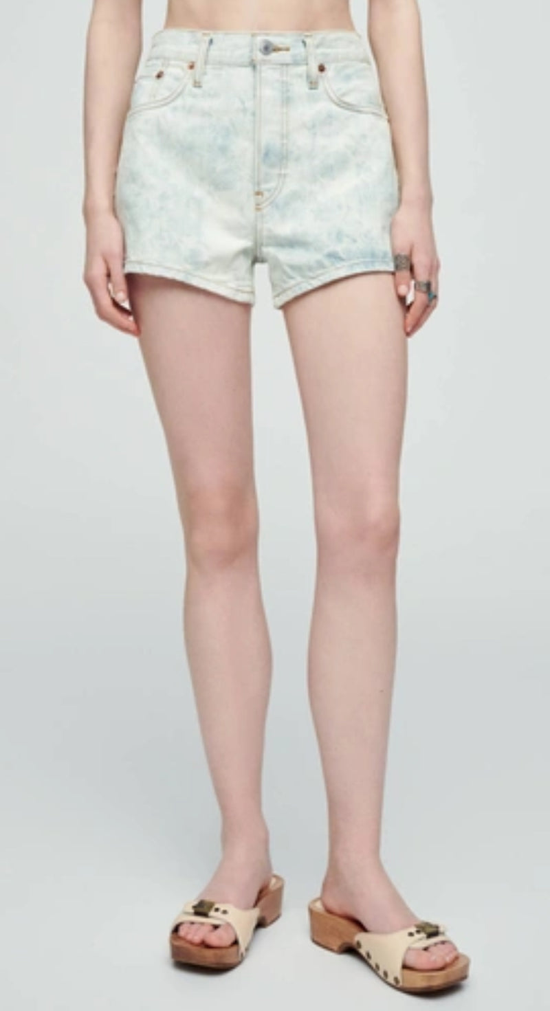 Re/Done 70s High Rise Short - Sunbleach