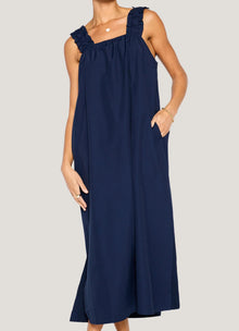 Brochu Walker Serena Belted Dress - Navy