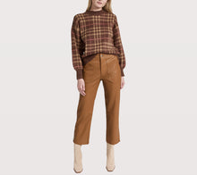 LNA Rune Faux Leather Pants - Toffee