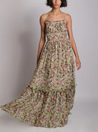 Sabina Musayev Mazu Dress - Peach Print