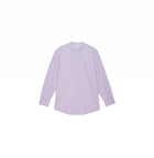 DONNI. The Sandwash Mandarin Shirt - Lilac