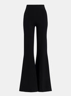 Essentiel Antwerp Gattitude Flared Knit Pants - Black