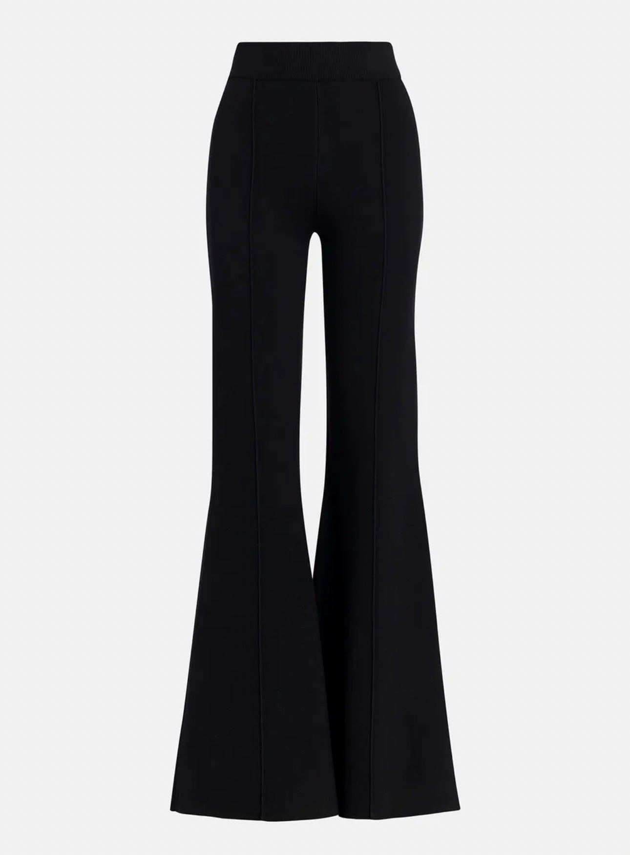 Essentiel Antwerp Gattitude Flared Knit Pants - Black