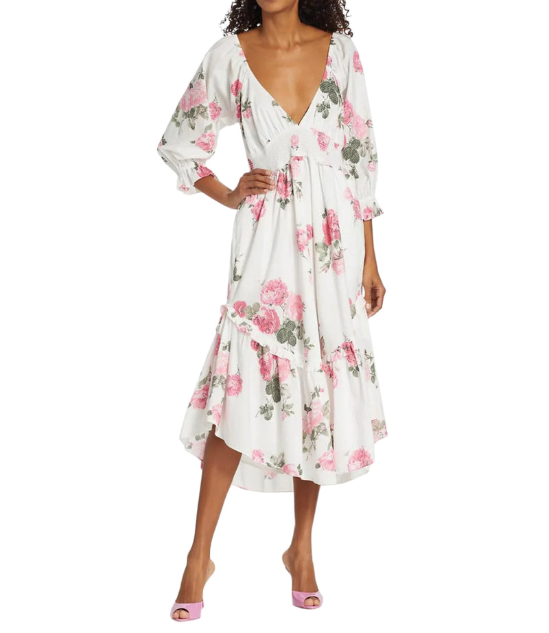 LoveShackFancy Firefly Dress - Paradise Pink