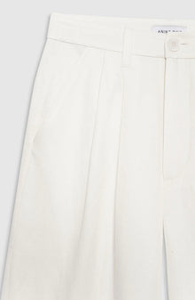 Anine Bing Carrie Linen Trousers - White