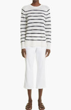 Lafayette 148 Manhattan Skinny Flare Pant - White