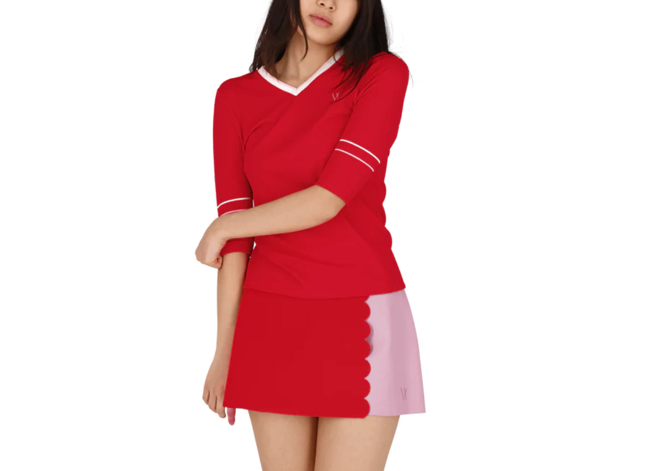 Vieux Jeu Astrid Top - Red