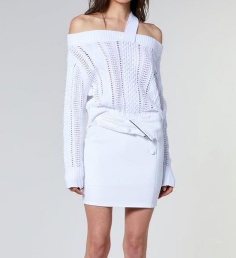 RtA Beckett Sweater - Blanc