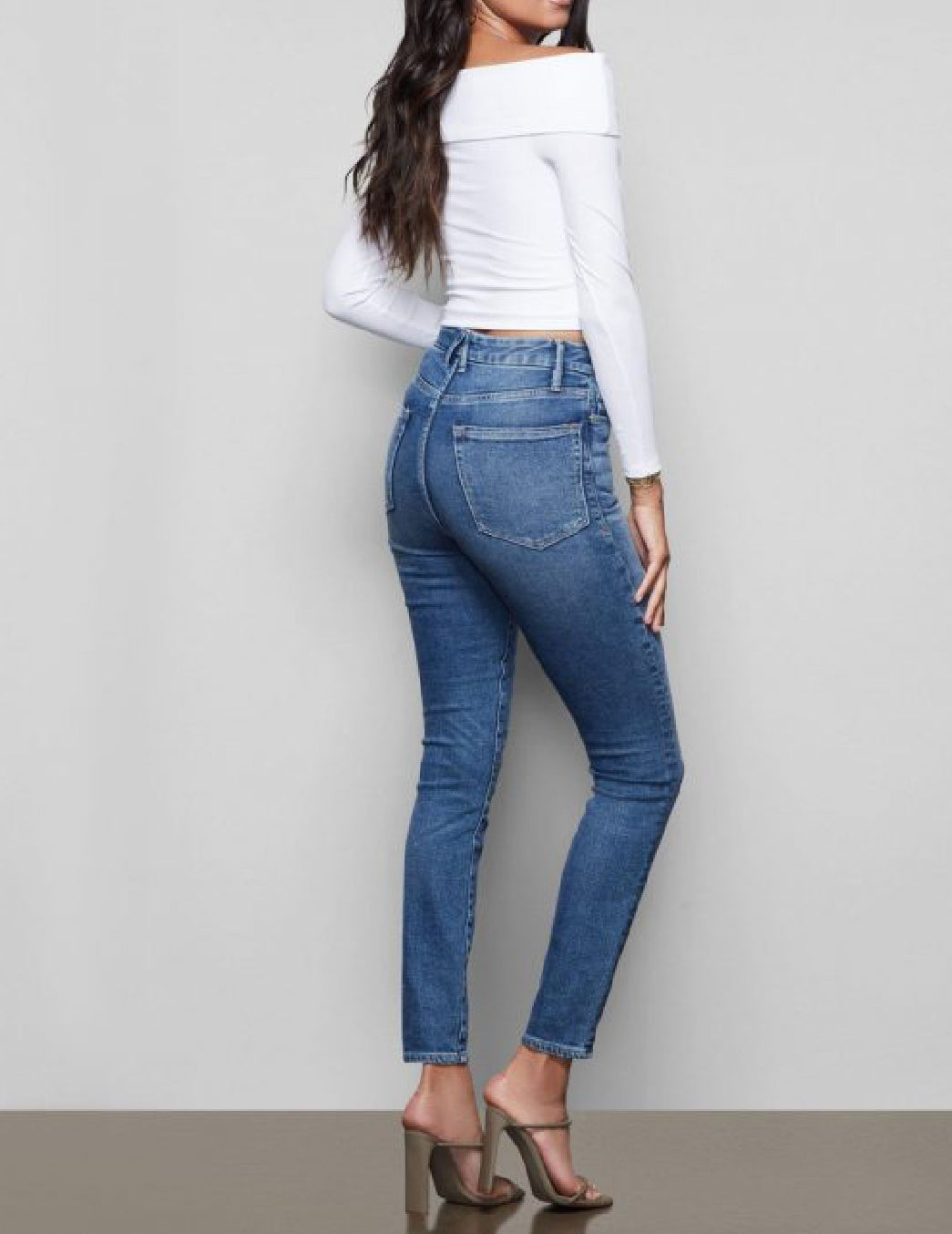 Good American Good Curve Jean - Blue 190