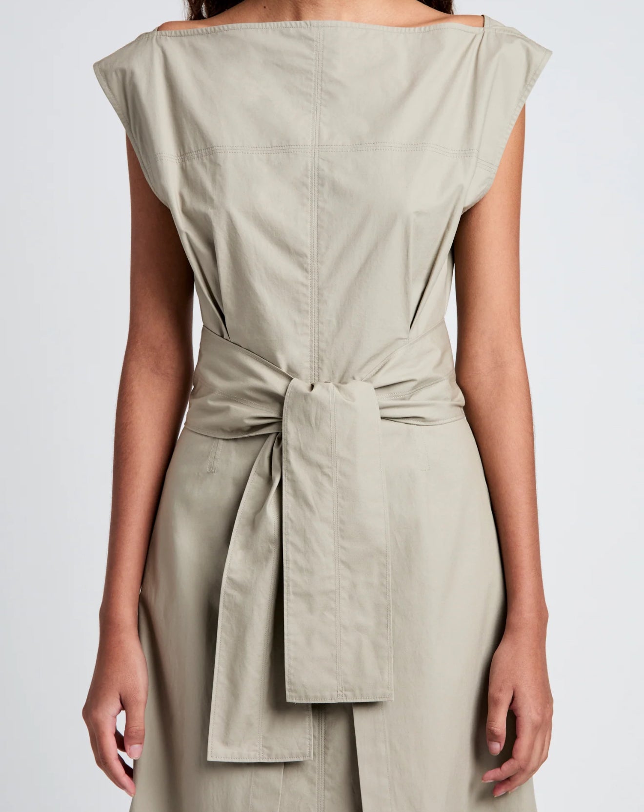 Proenza Schouler White Label Caro Dress - Granite