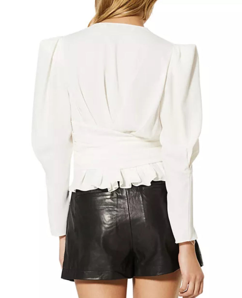 IRO Charlos Pleated Top