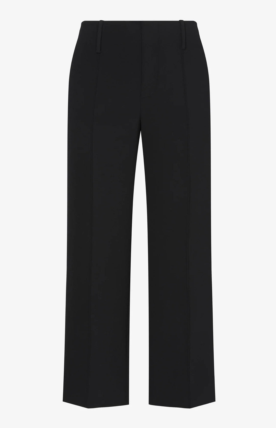 Proenza Schouler Bi-Stretch Crepe Cropped Pants - Black