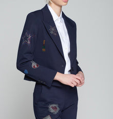 Vilagallo Kimmy Blazer - Navy Punto