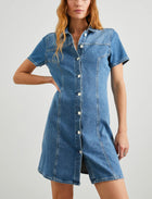 Rails Pasadena Dress - Cadet Blue