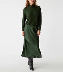 Michael Stars Padma 2-in-1 Dress - Dark Matcha