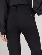 rag & bone Flexi Harlow Straight Jean - Black