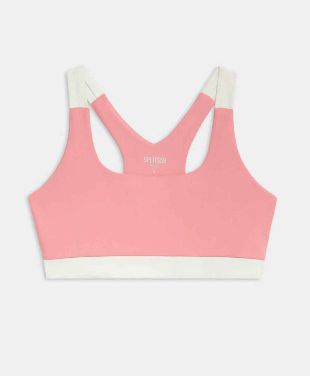 Splits59 Billie Techflex Bra - Tuberose/Vintage White