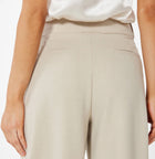 Sophie Rue Teddy Double Pleat Trousers - Taupe