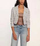 heartloom Lupin Blazer - Tweed Cream