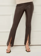 Fifteen Twenty Front Slit Pants - Brown
