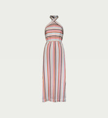 lemlem Ajani Halter Dress - Bizu Cream