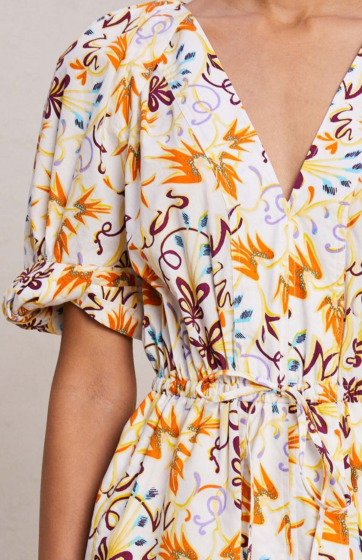 A.L.C. Mia Dress - White Multi