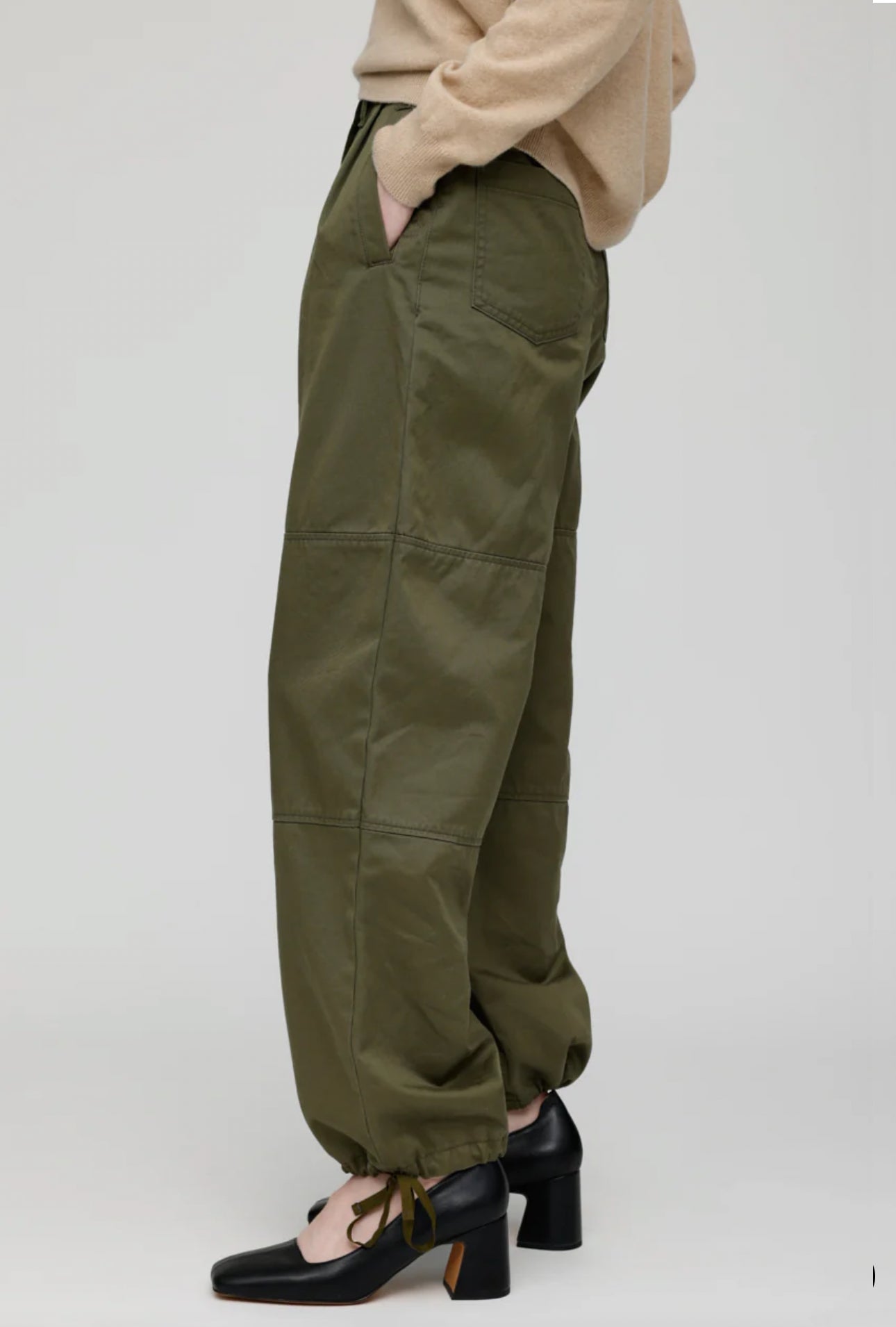 Moussy Vintage Fraser Cargo Pants - Khaki