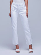 L’Agence Milana Stovepipe Jeans - Blanc