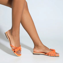 Schutz Blossom Flats - Tangerine