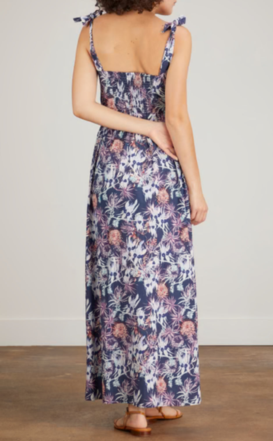 Chufy Dusty Maxi Dress - Yindi Blue