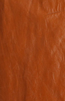 A.L.C. Dakota Vegan Leather Jacket - Cognac