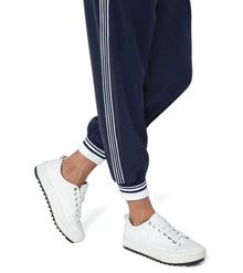 Liverpool Los Angeles Pull On Jogger With Side Stripe - Inkwell Navy