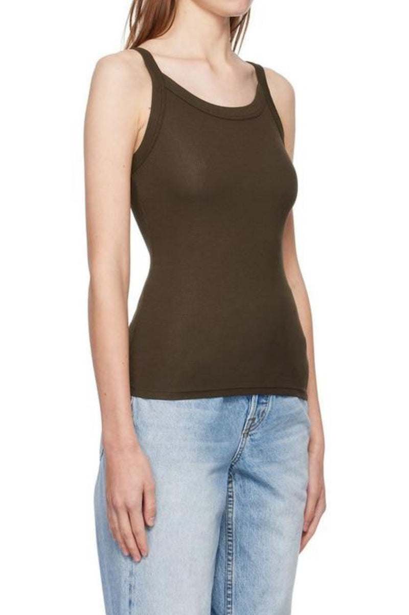 Cotton Citizen Verona Tank - Espresso