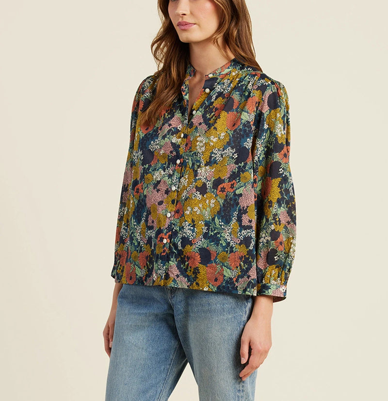 Trovata Clara Blouse - Deep Bramble