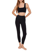Spiritual Gangster Amara Wide Fib Bra - Black