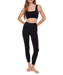 Spiritual Gangster Amara Wide Fib Bra - Black